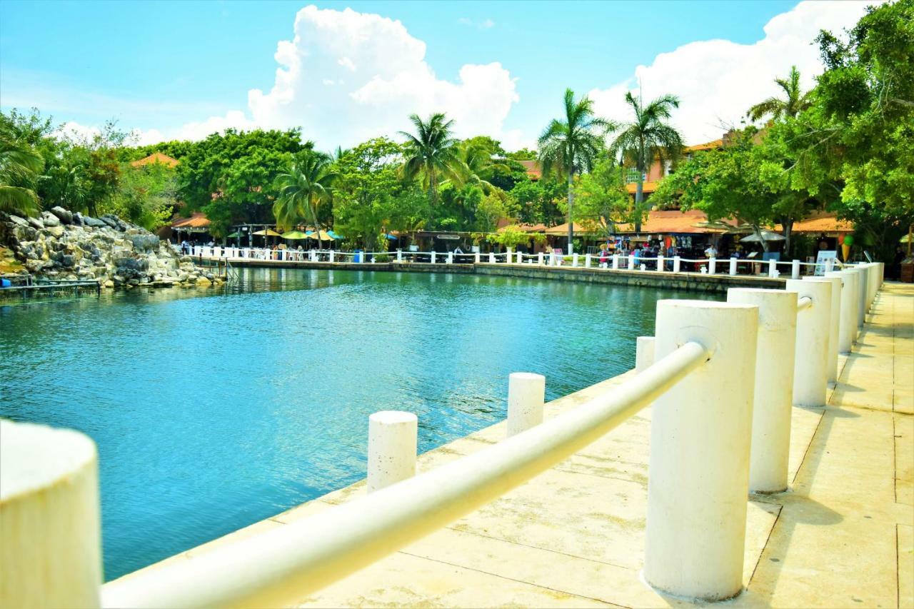Happy Smile By The Dolphins Appartement Puerto Aventuras Buitenkant foto